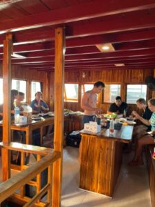 Dining on Klm Caesar